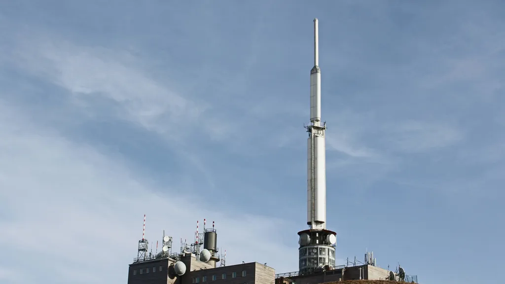 Antenne au sommet — Puy de Dôme